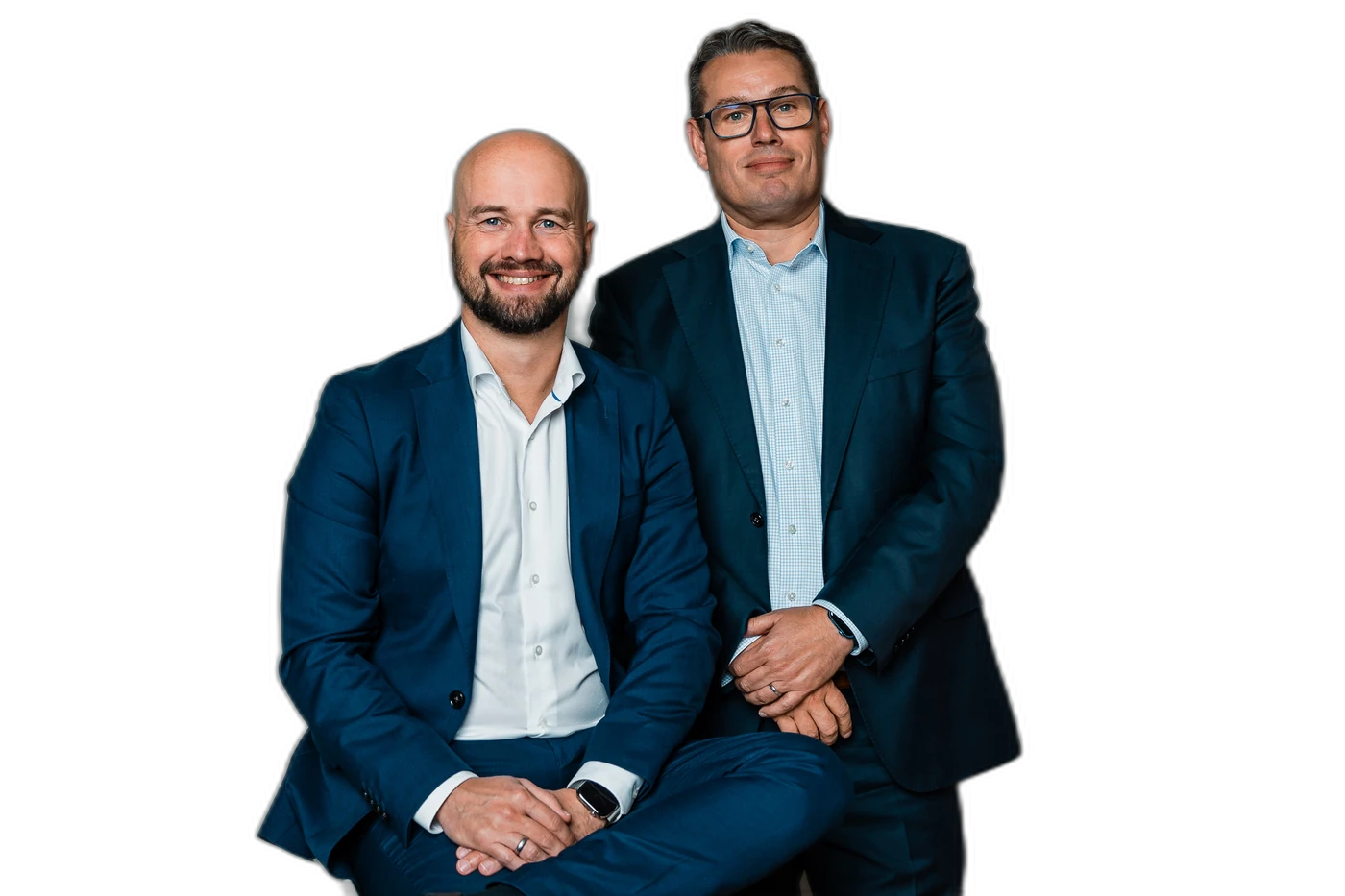 Jeffry Turfboer en Bjorn van Rosengarten, oprichters van Quilyx